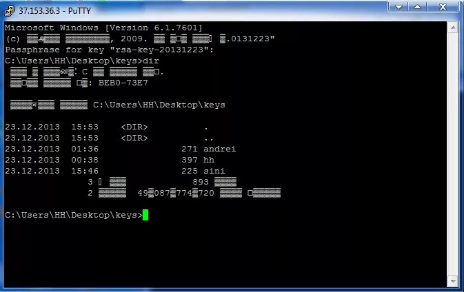 Подключение через putty RDP через SSH туннель