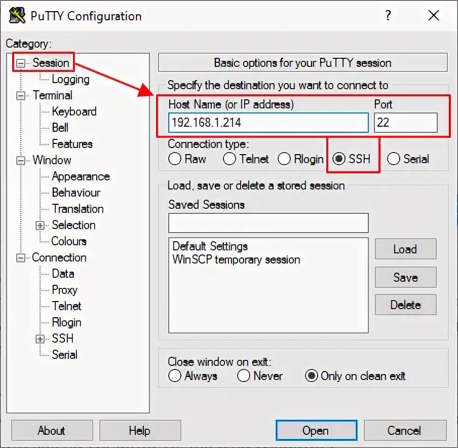 Подключение через putty Как пользоваться PuTTY, подключиться по SSH по паролю или ключу