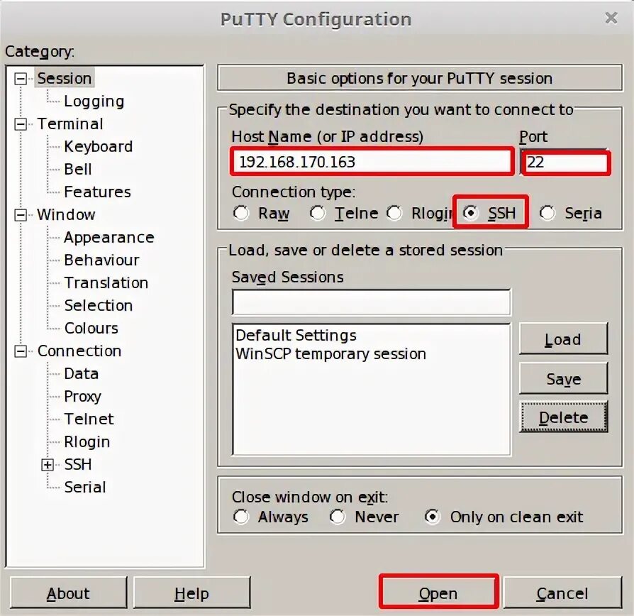 Подключение через putty Использование библиотеки Yowsup 2 для отправки сообщений пользователю WhatsApp в