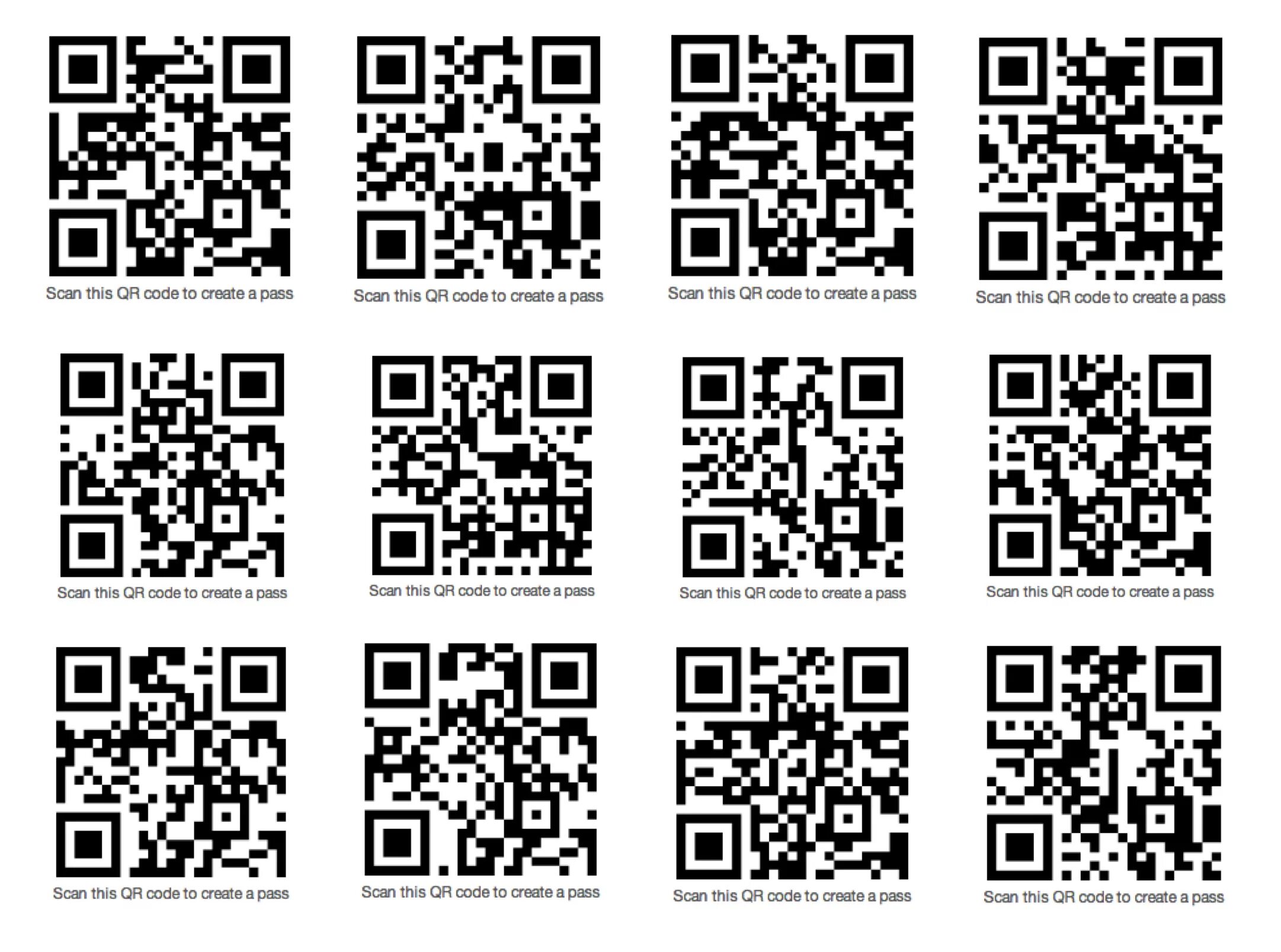 Подключение через qr код If you have iOS6 on your iPhone (or iPod Touch) scan any of these QR codes for c