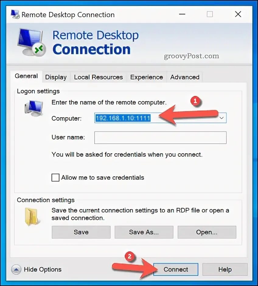 Подключение через rdp How to Change the RDP Port in Windows 10