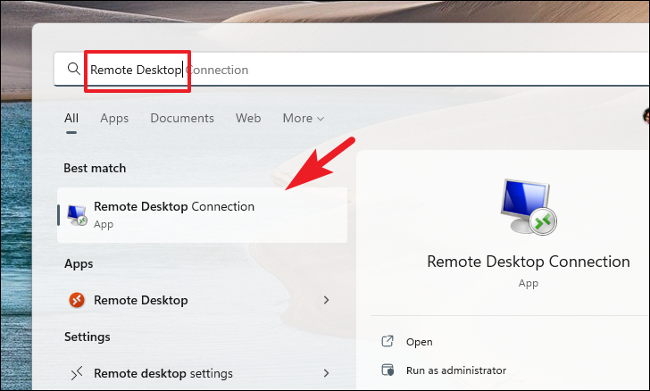 Подключение через remote desktop Как использовать удалённый рабочий стол в Windows 11