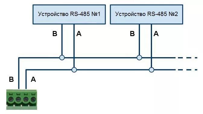 Схема защиты интерфейса rs 485