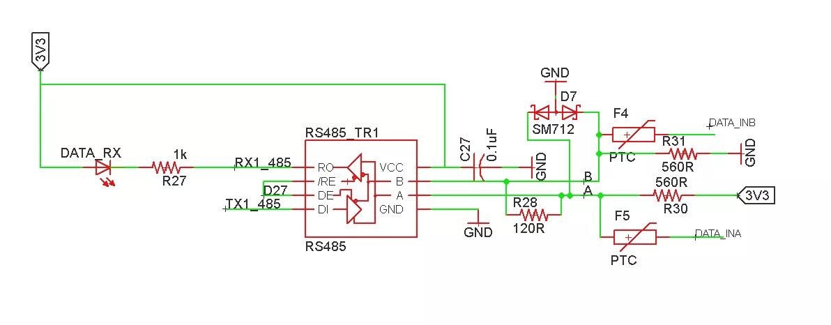 Подключение через rs485 power electronics - Rs-485 isolation - Electrical Engineering Stack Exchange