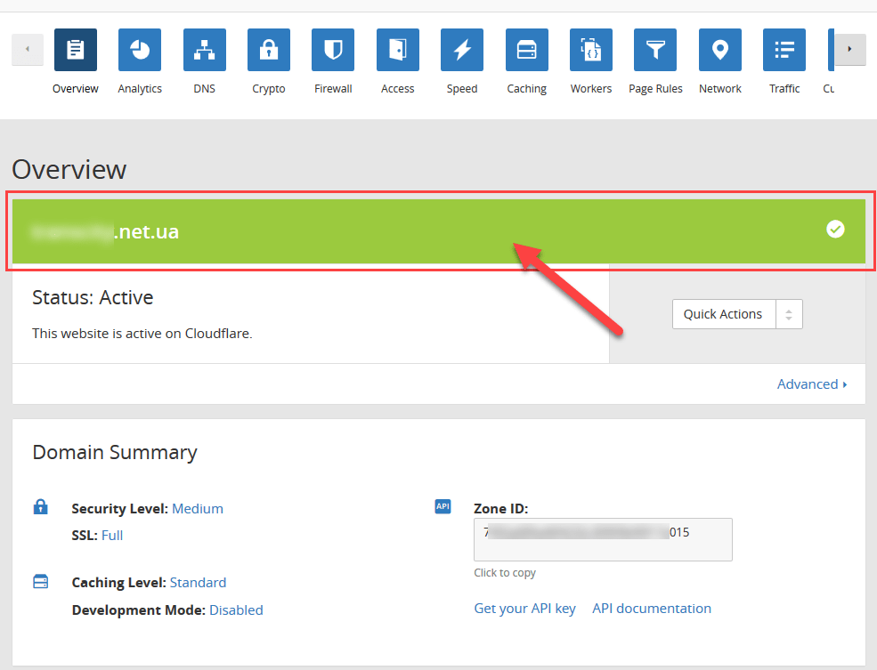 Подключение через сайт CloudFlare - Как добавить сайт в сервис на примере добавления сайта с ukraine.co