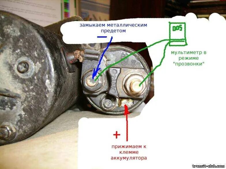 Подключение через стартер Как проверить работает ли стартер - фото - АвтоМастер Инфо