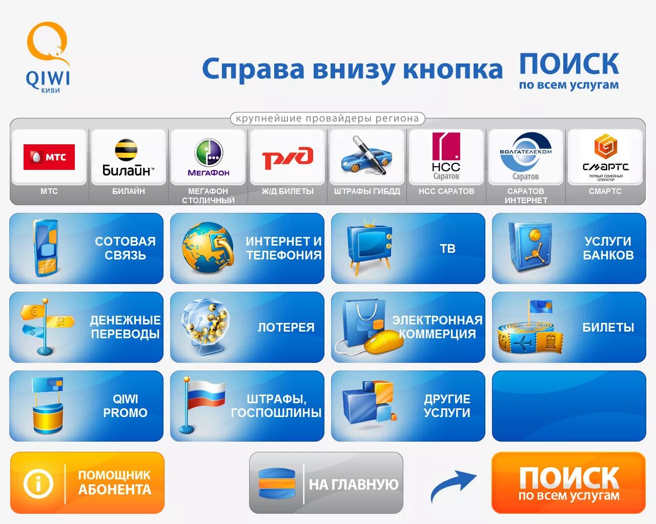 Подключение через терминал Терминалы QIWI (КИВИ) - система ОСМП - Ланпорт - Интернет по выделенной линии в 