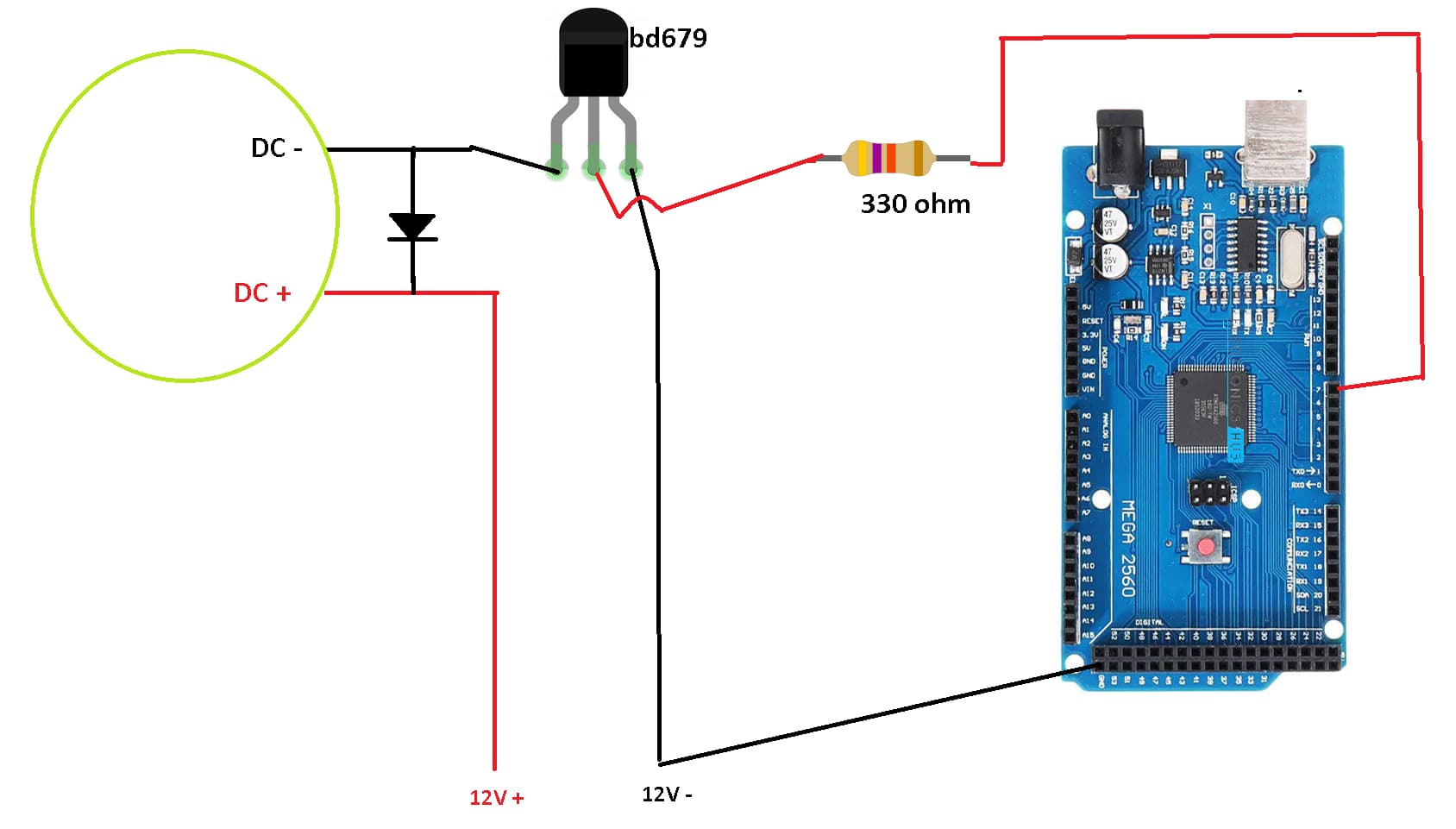 Подключение через транзистор Картинки ARDUINO ТРАНЗИСТОРЫ