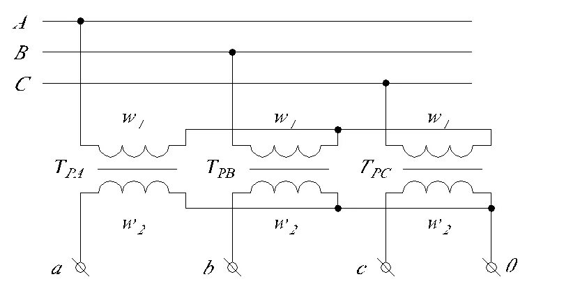 Подключение через трехфазный трансформатор 1.5.7. Особенности работы трехфазных трансформаторов