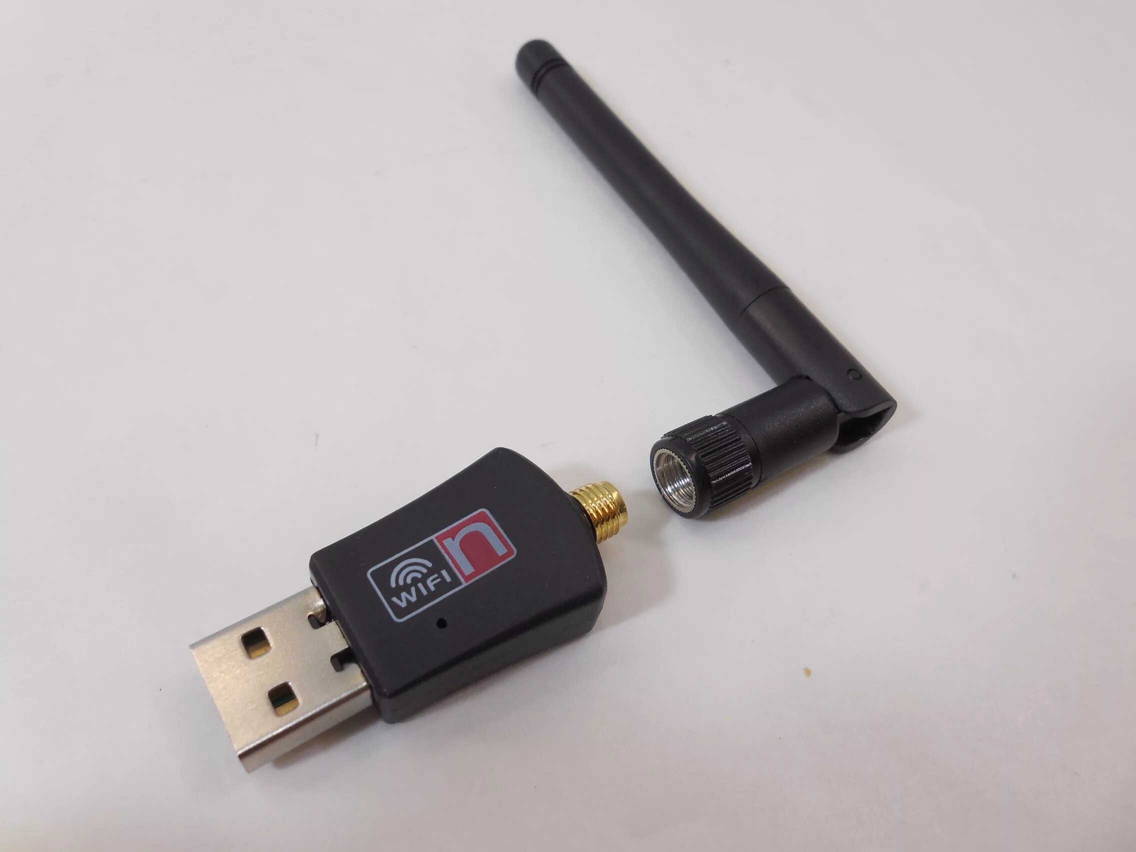 Подключение через wifi адаптер Wi-Fi адаптер USB2.0 802.11n 300MB/s с антенной