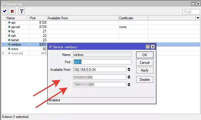 Подключение через winbox Mikrotik-удаленный доступ к роутеру через интернет - admin4ik.ru