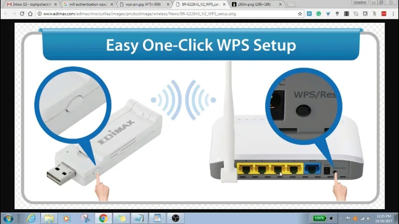 Подключение через wps Wifi WPS WPS-PSK personal Wifi access without any software with command line - Y