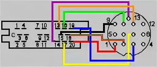 Подключение чейнджера к магнитоле Не могу подключить Gamma V к Blaupunkt CDC A072(чейнджер)