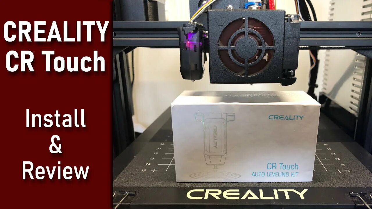 Подключение cr touch ender 3 CREALITY CR Touch Installation and First Impressions/Review - YouTube