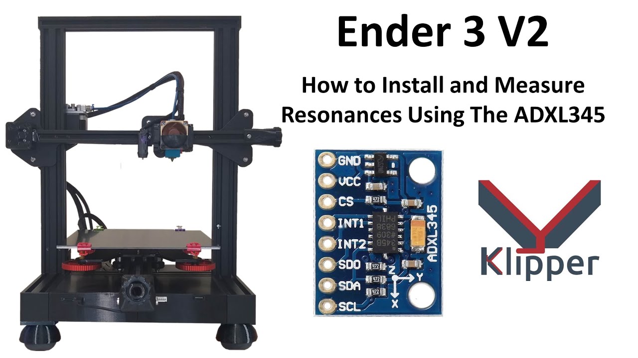 Подключение cr touch ender 3 Ender 3 Pro V2 How to Install and Measure Resonances Using The Klipper ADXL345 A