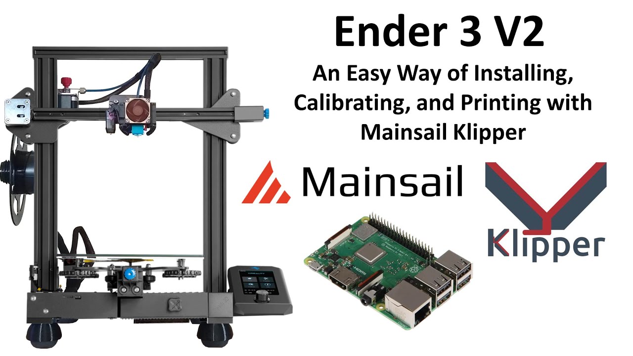 Подключение cr touch ender 3 Ender 3 V2 An Easy Way of Installing, Calibrating, and Printing with Mainsail Kl