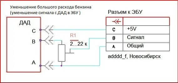 Подключение дад датчика 11. ДАД - Фотография 12 из 17 ВКонтакте