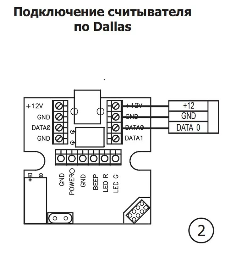 Подключение dallas tm 1 IronLogic Z-2 Base в Краснодаре / Сеть магазинов видеонаблюдения "Наблюдатель"