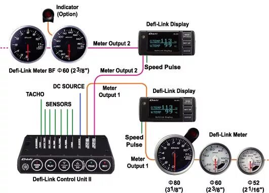 Подключение датчик буста defi Разбираем Defi-Link Control Unit II - Audi A4 (B5), 1,8 л, 1997 года электроника