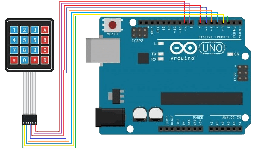 Подключение датчик клавиатур к arduino код Подключение клавиатуры к ардуино