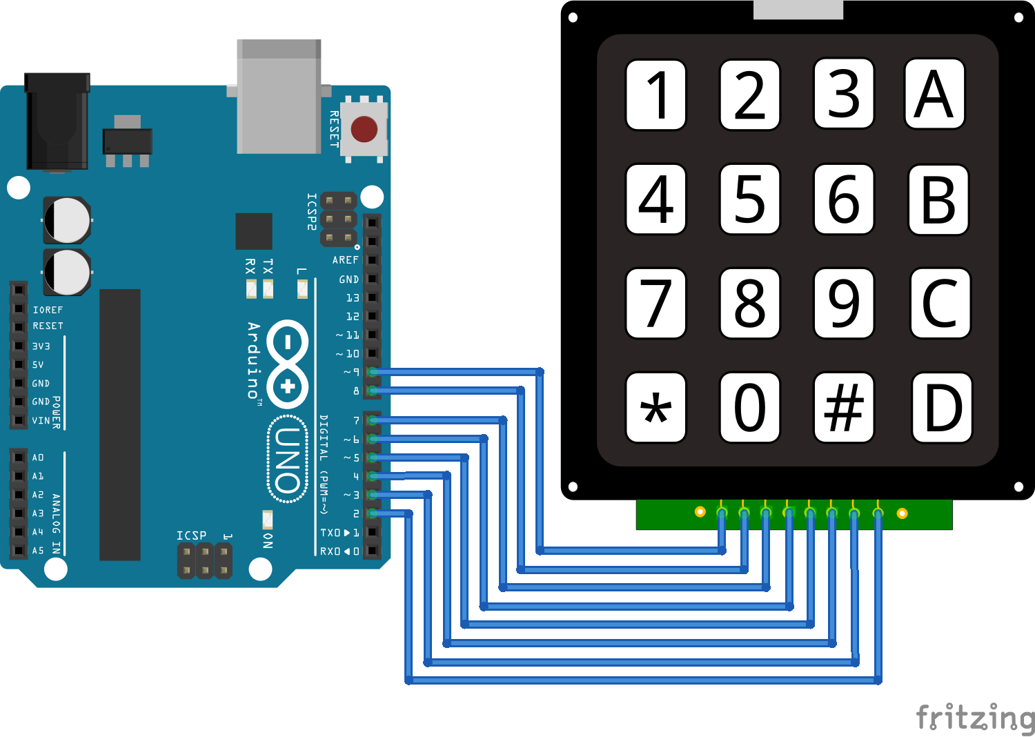 Подключение датчик клавиатур к arduino код Keypad Tutorial for Arduino, ESP8266 and ESP32