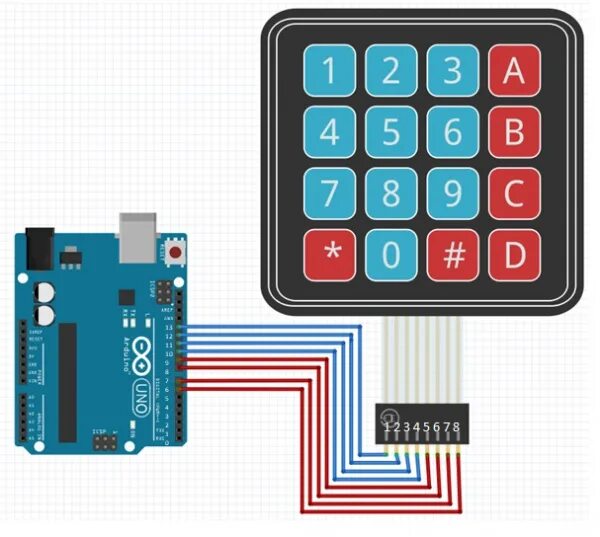 Подключение датчик клавиатур к arduino код Подключение клавиатуры к ардуино