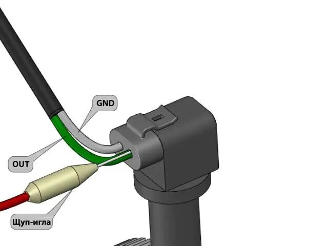 Подключение датчик коленвала ваз Индуктивный датчик lanosovod.ru