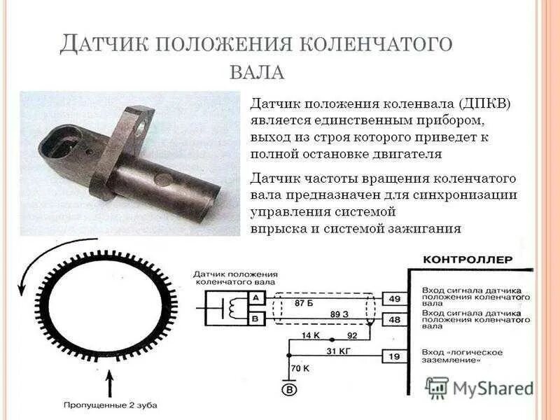 Подключение датчик коленвала ваз Картинки СОПРОТИВЛЕНИЕ ДАТЧИКА КОЛЕНВАЛА