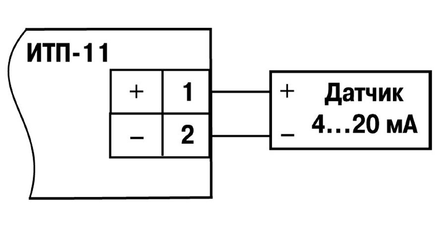 Подключение датчика 4 20ма ИТП-11 индикатор токовой петли