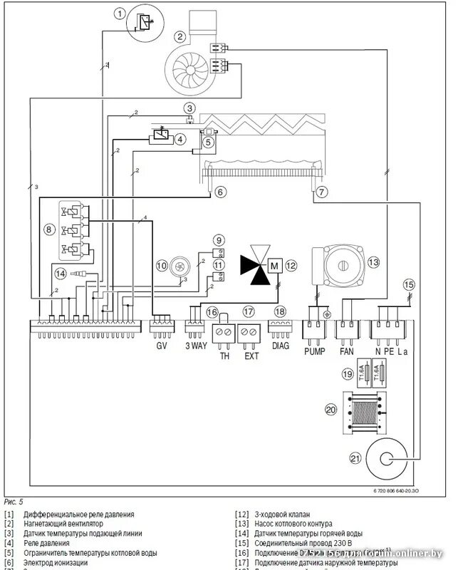 Подключение датчика бойлера к котлу бугатти Bosch Gaz 6000W (WBN6000-24C) - Форум onliner.by