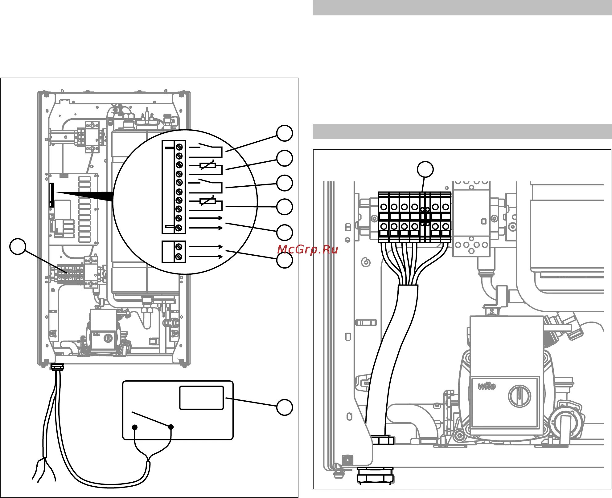 Подключение датчика бойлера протерм Protherm Cкат 12 КR 13 12/36 Установка