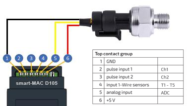 Подключение датчика co2 D105: Connecting the pressure sensor / Main / smart-MAIC support