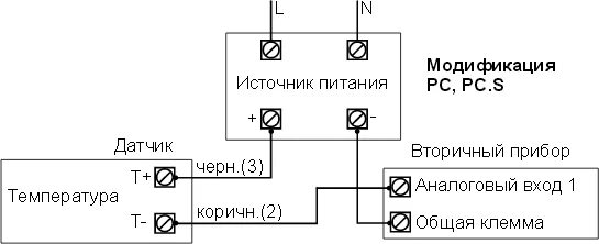 Подключение датчика давления 4 20 KPC3 RC/PC/PC.S: Датчики влажности и температуры. Galltec + Mela