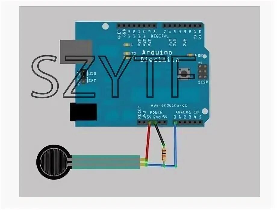 Подключение датчика давления к ардуино Купить 1 шт. чувствительна fsr402 резистор 0.5 дюймов фср нами оригинал в интерн