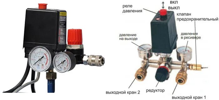 Подключение датчика давления компрессора Настройка реле давления воздушного компрессора ООО "Торговый Дом АЭРО"