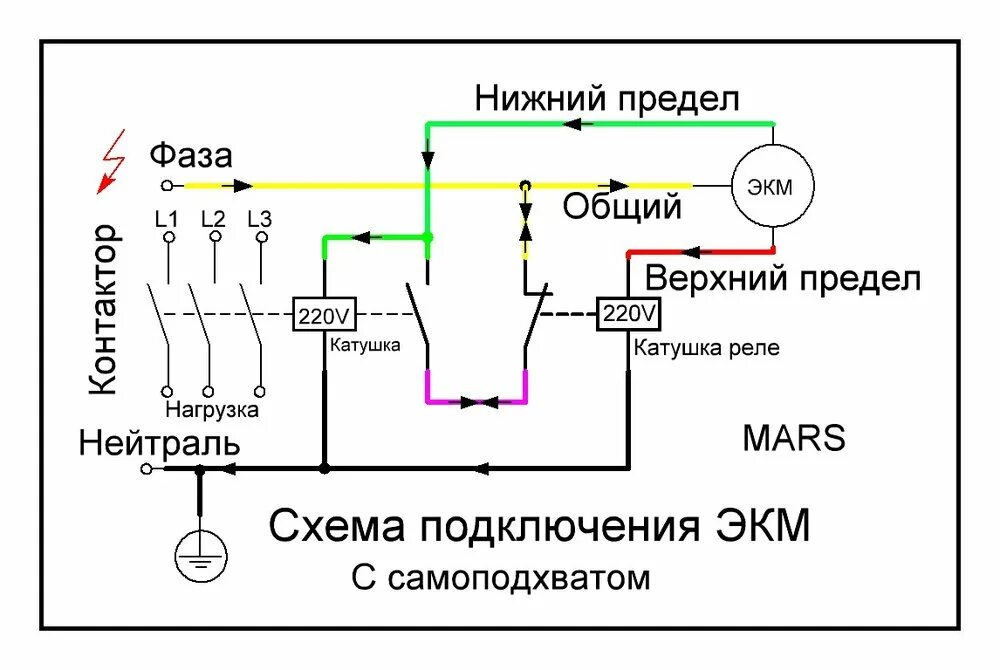 Подключение датчика давления компрессора Схема подключения ЭКМ-1У - Копии схем и печатных плат устройств попавшие ко мне 