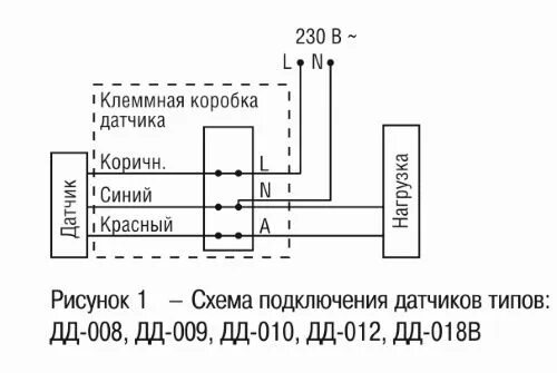 Подключение датчика дд 024 Датчик движения ДД-009 1100Вт 180град 12м IP44 черный настенный накладной IEK LD