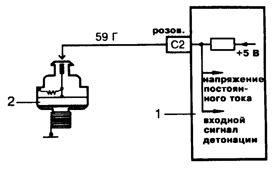 Подключение датчика детонации ваз 2110 Датчик детонации подключение схема: найдено 82 картинок