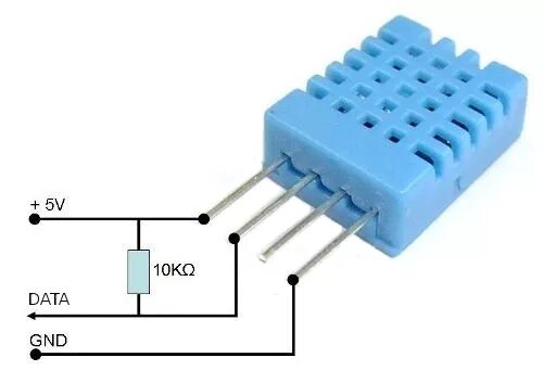 Подключение датчика dht11 Цифровой датчик DHT11 температуры и влажности - "Robot-Kit.ru" интернет-магазин 
