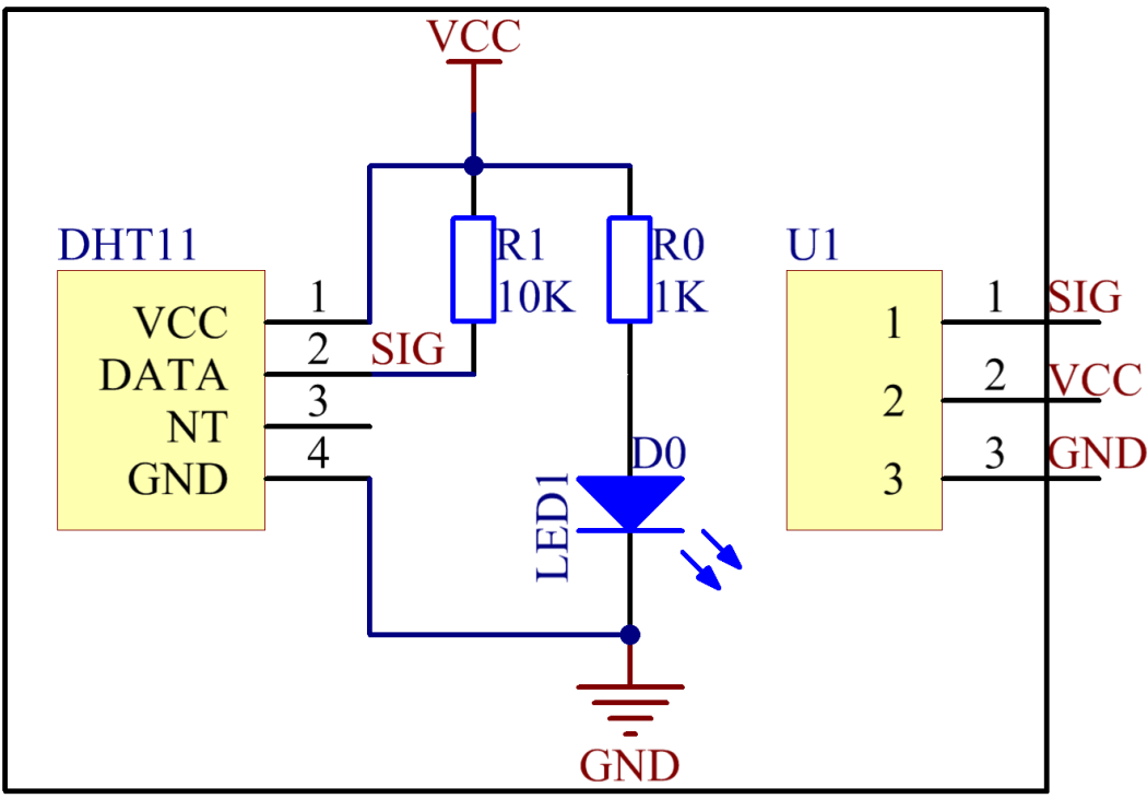 Подключение датчика dht11 Lesson 11 Humiture Detection - SunFounder sensor-kit-v2-for-arduino documentatio