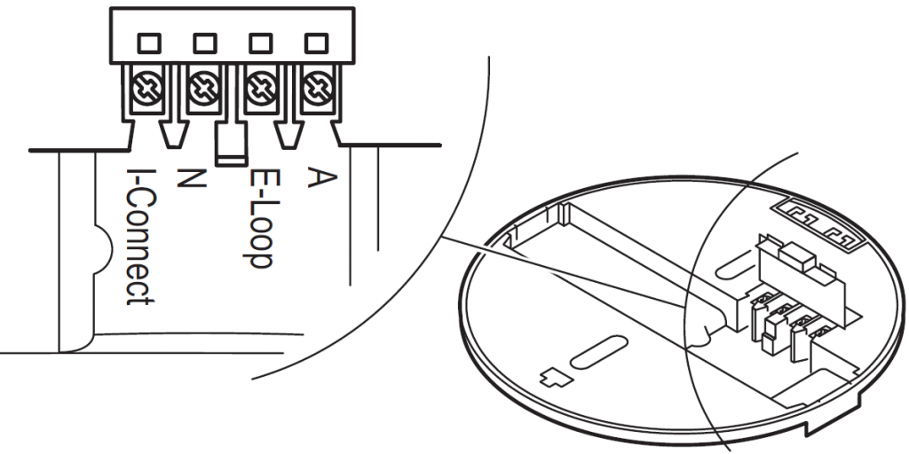 Подключение датчика дип CLIPSAL FIRETEK 755RB Smoke Alarm Mounting Base with Integrated Relay User Guide