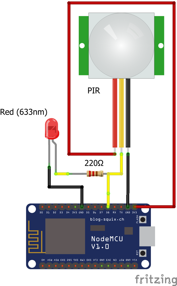 Подключение датчика движения arduino Arduino и Telegram" - Урок 4: PIR датчик и время из интернета The Robot