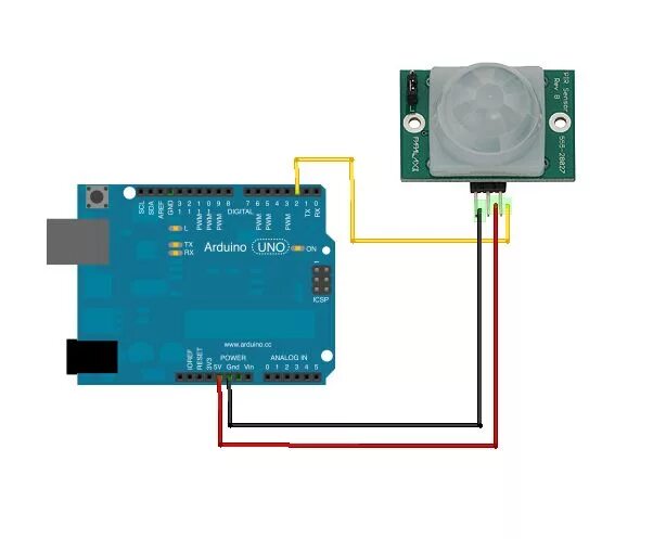 Подключение датчика движения к ардуино mattwilliamson/arduino-sms-alarm Arduino, Arduino projects, Arduino programming