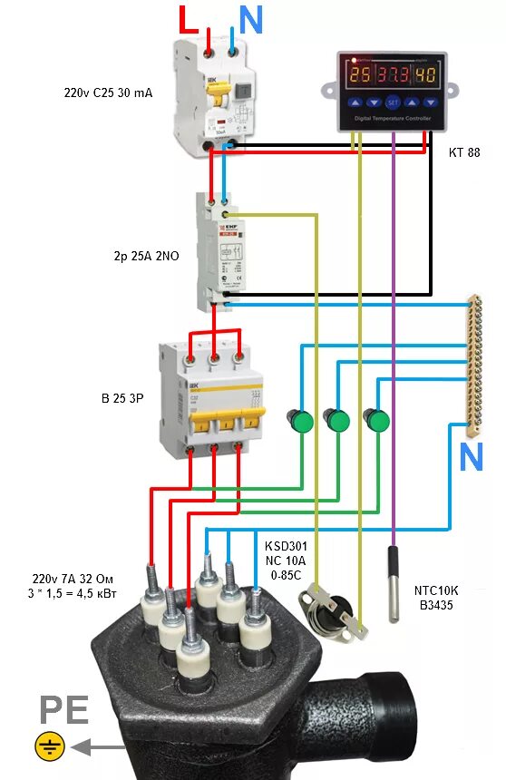 Подключение датчика электрокотла Картинки ЭЛЕКТРОКОТЛЫ ОТОПЛЕНИЯ 380 ВОЛЬТ