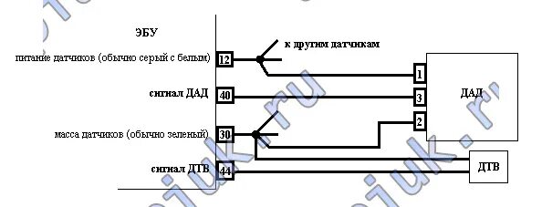 Подключение датчика фаз январь 5.1 Скромная информация по установке Январь 5.1-41 на X20XEV - Opel Vectra A, 2 л, 1