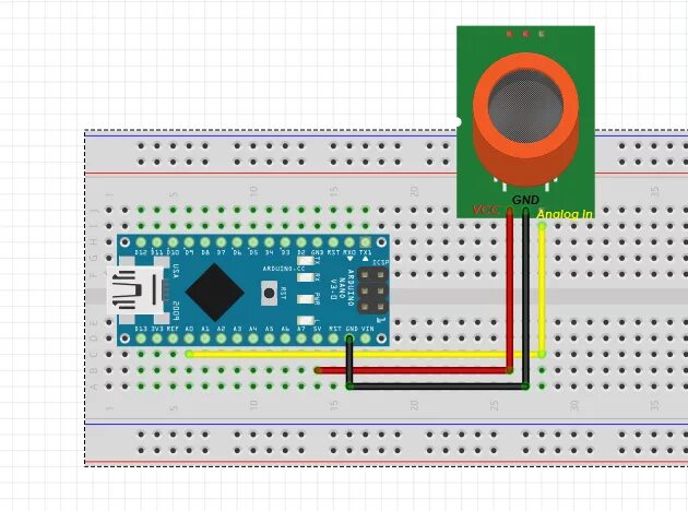 Подключение датчика газа к ардуино How to setup MQ-2 sensors for gas detection(Arduino Nano Simulation) - Steemit