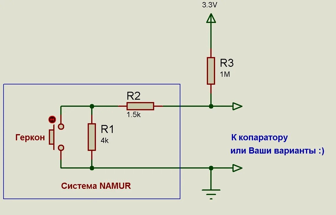 Подключение датчика геркон Счетчик системы NAMUR и МК ATmega88 - MCS51, AVR, PIC, STM8, 8bit - Форум ELECTR