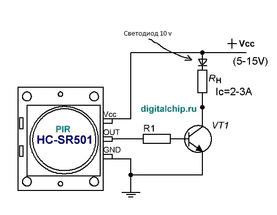 Подключение датчика hc sr501 Подключение датчика движения HC-SR501 - Песочница (Q&A) - Форум по радиоэлектрон