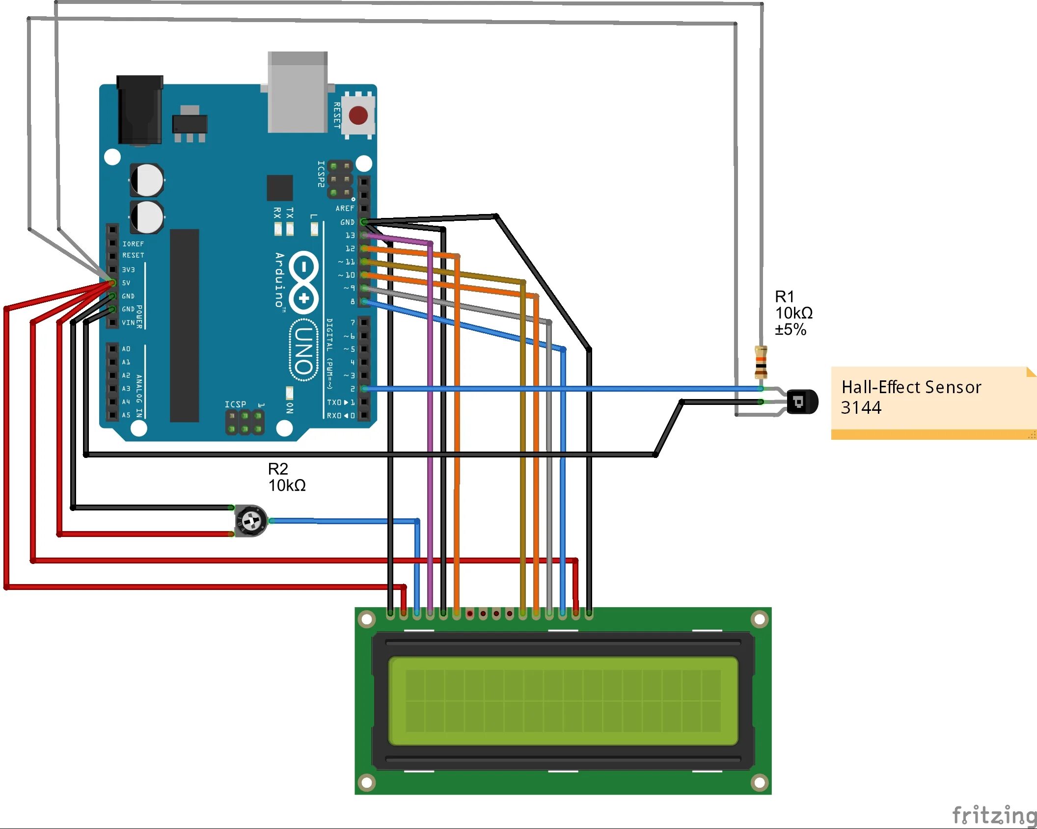 Подключение датчика холла к ардуино Fidget Spinner RPM Counter - Hackster.io