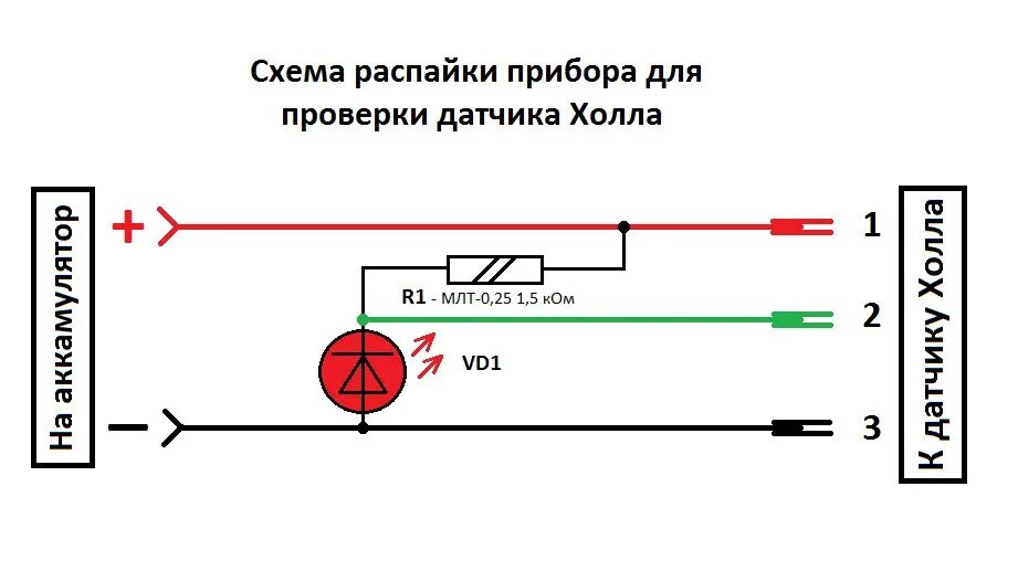 Подключение датчика холла ваз Заводим ДВС AAD, часть 4: Проверка датчика Холла. - Audi 80 (B4), 2 л, 1991 года